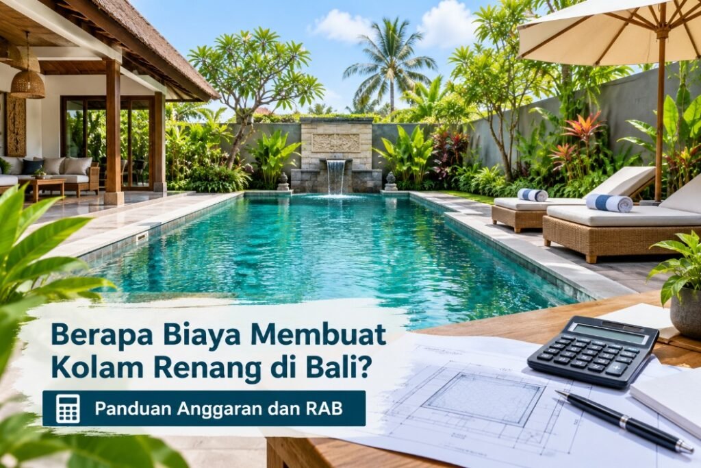 Berapa Biaya Membuat Kolam Renang di Bali? Panduan Anggaran dan RAB