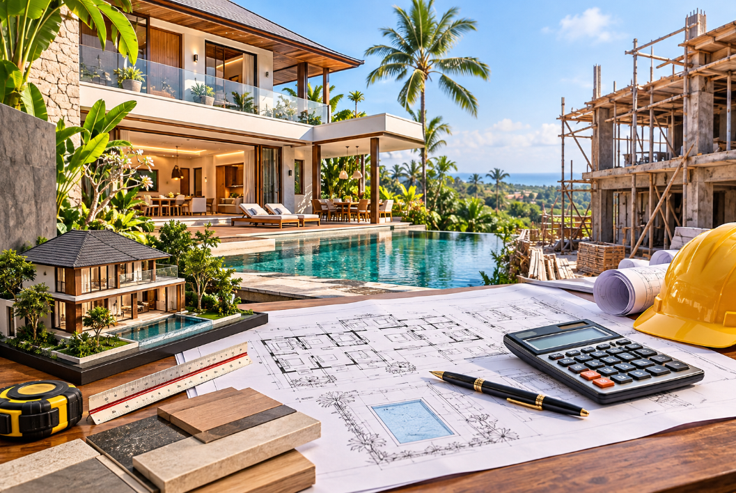 Cara Menghitung Biaya Bangun Villa untuk Investasi di Bali