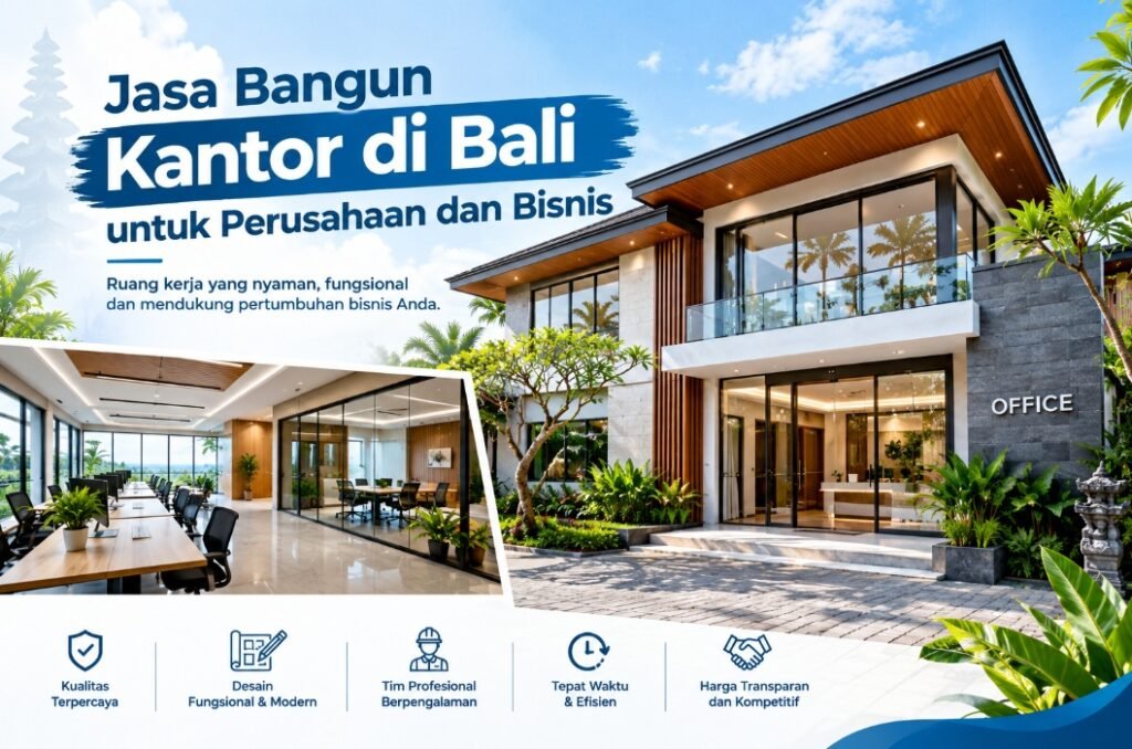Jasa Bangun Kantor di Bali untuk Perusahaan dan Bisnis