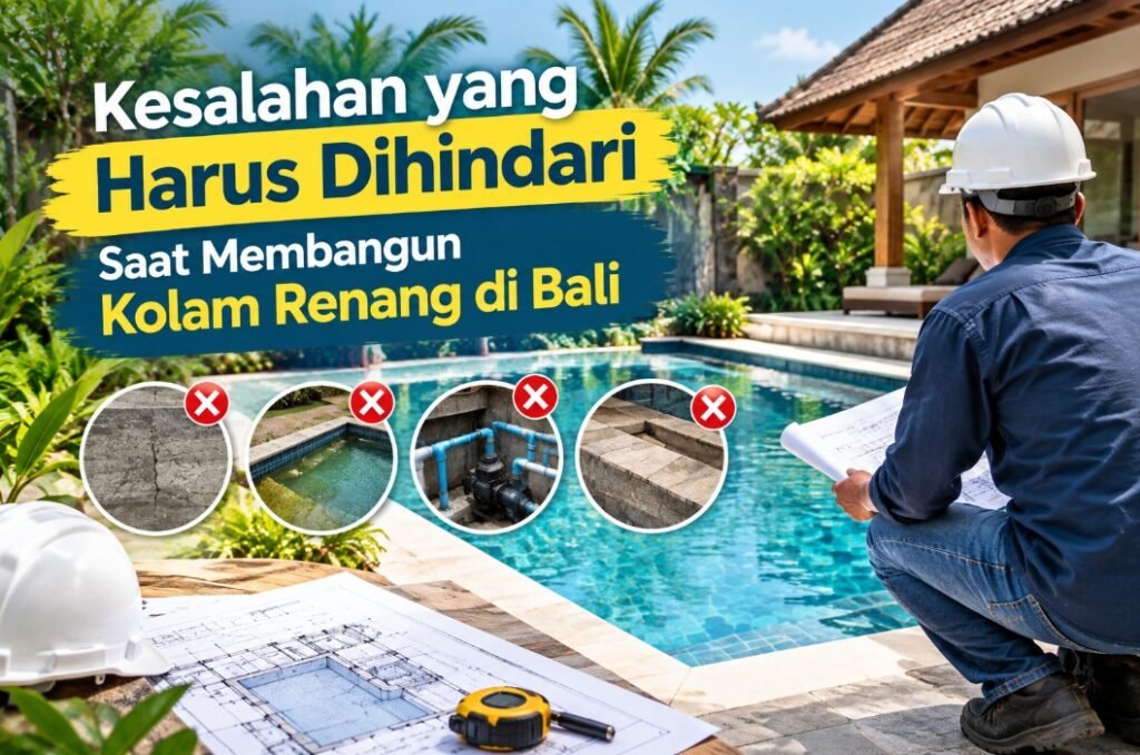 Kesalahan yang Harus Dihindari Saat Membangun Kolam Renang di Bali