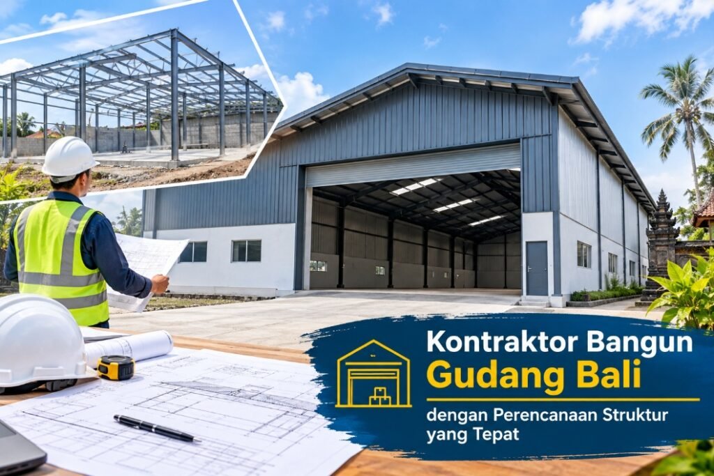 Kontraktor Bangun Gudang Bali dengan Perencanaan Struktur yang Tepat
