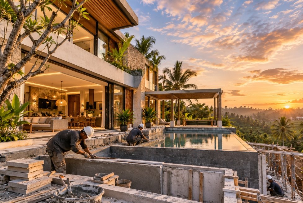 Kontraktor Villa Bali untuk Hunian dan Properti Investasi
