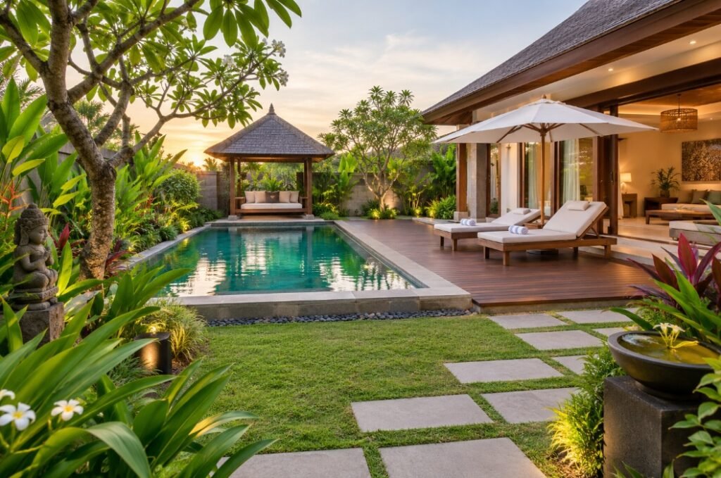 Landscape Villa Bali: Ide Penataan Taman dan Area Outdoor