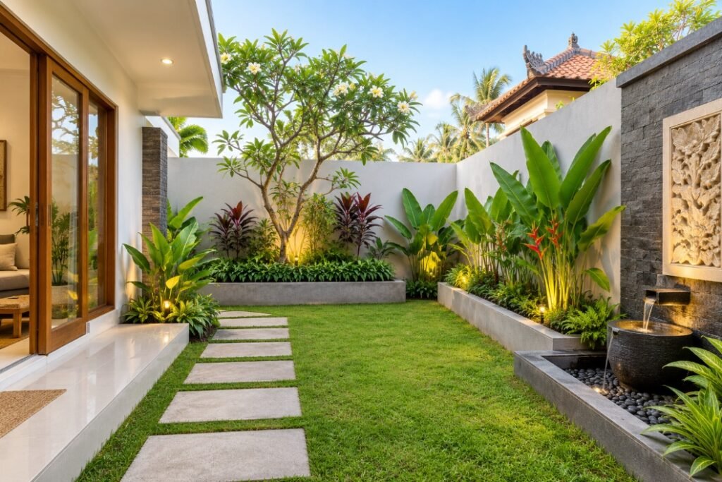Desain Taman Minimalis untuk Rumah di Bali